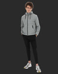 Herno LAMINAR FASTNET BOMBER Grey Pearl GI062UL124909402