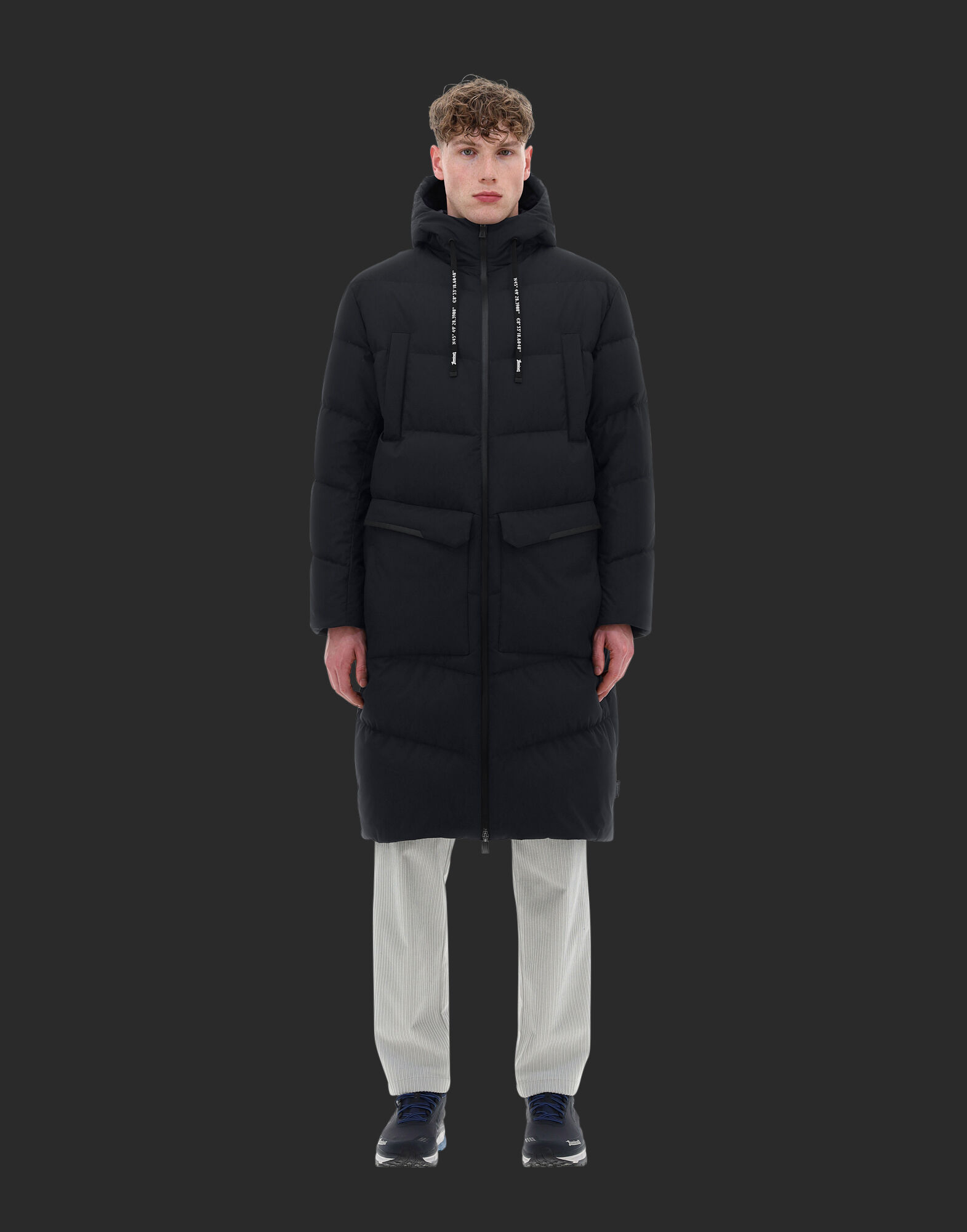 LAMINAR PARKA IN GORE TEX INFINIUM WINDSTOPPER en Black pour homme