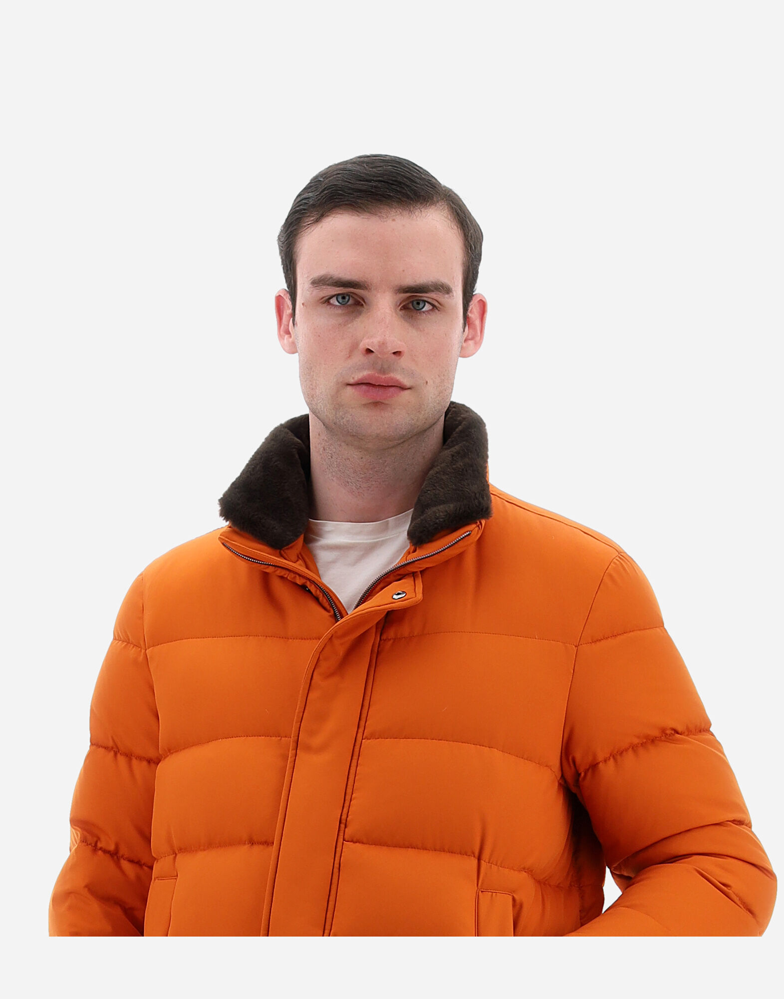 Herno orange jacket online