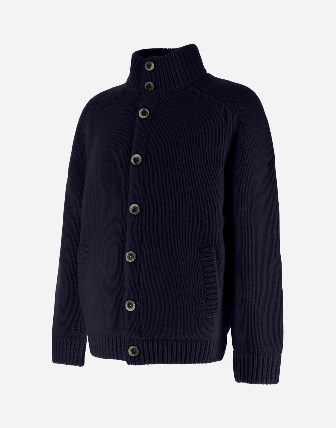 Herno インフィニティ ウール Resort ボンバージャケット In Navy Blue