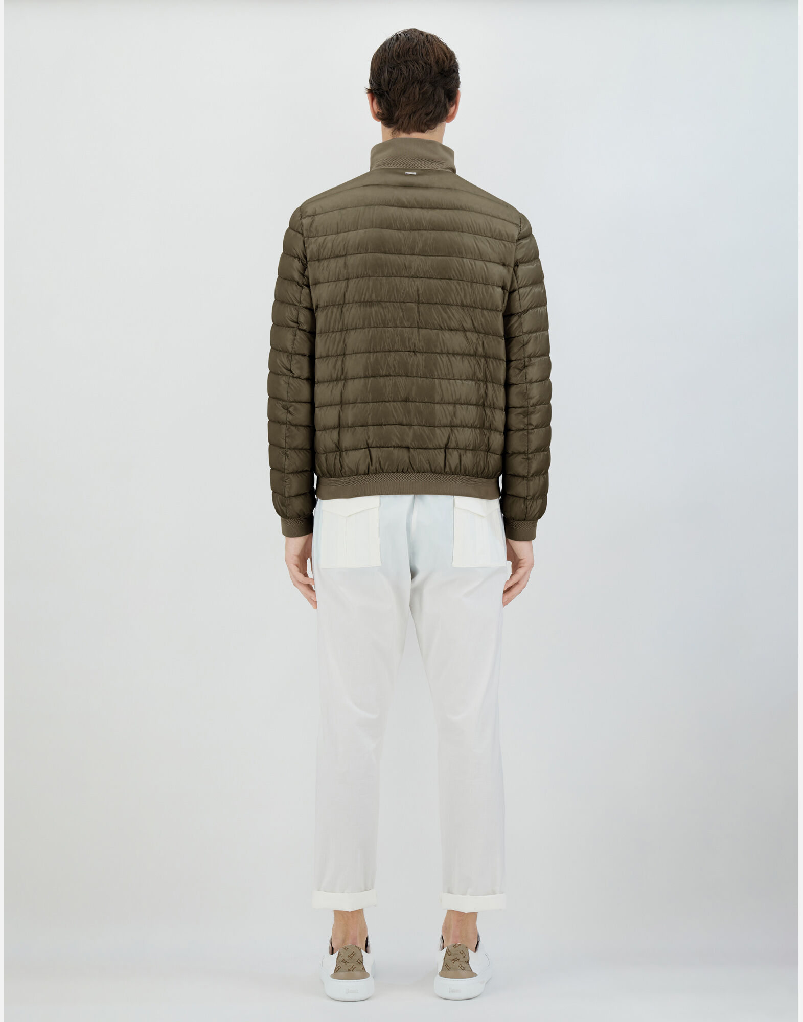 Packable down deals baseball jacket