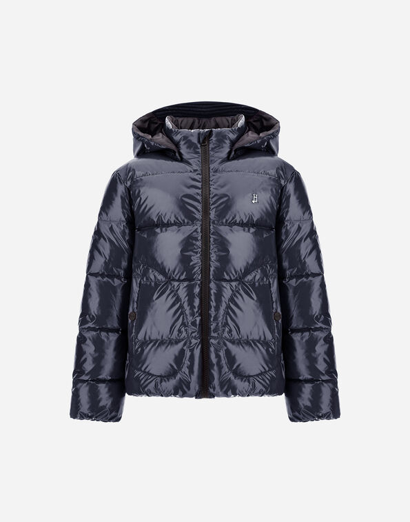 Herno JACKET IN GLOSS New Blue PI000037X12220Z9202