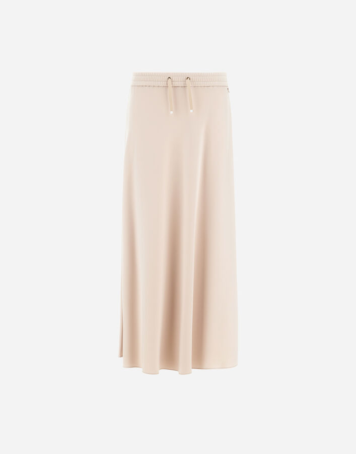 Herno SKIRT IN MATT CREPE SATIN Chantilly GN000093D127551985