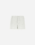 Herno GLAM TWEED SHORTS White PT000001G131741000