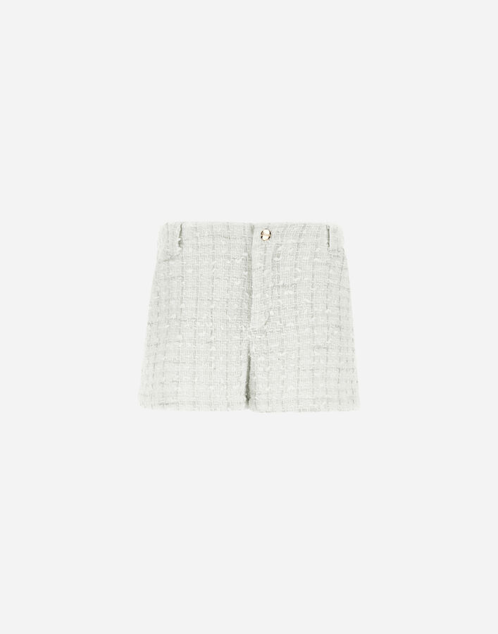 GLAM TWEED SHORTS Herno Herno GLAM TWEED SHORTS White PT000001G131741000