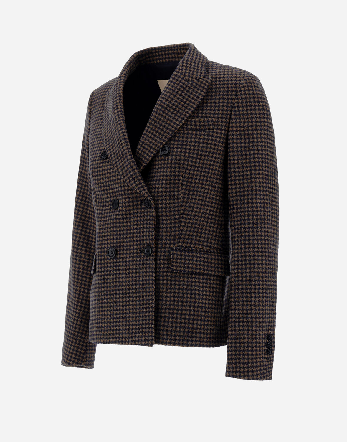 Herno ピエ・ド・プール・ファンタジー ブレザー In Blue/beige