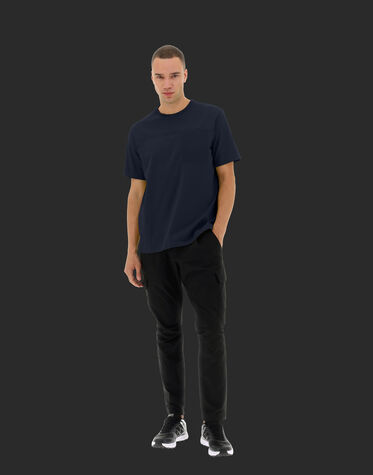 T-SHIRT IN HEAVY JERSEY en Blue de Hombre | Herno®