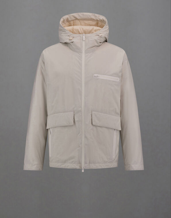 Herno LAMINAR SHORT PARKA IN 2L GORE-TEX&reg; White PI00402UL111281006
