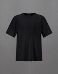 Herno LAMINAR T-SHIRT IN COMPACT JERSEY Black JG00053UL520009300
