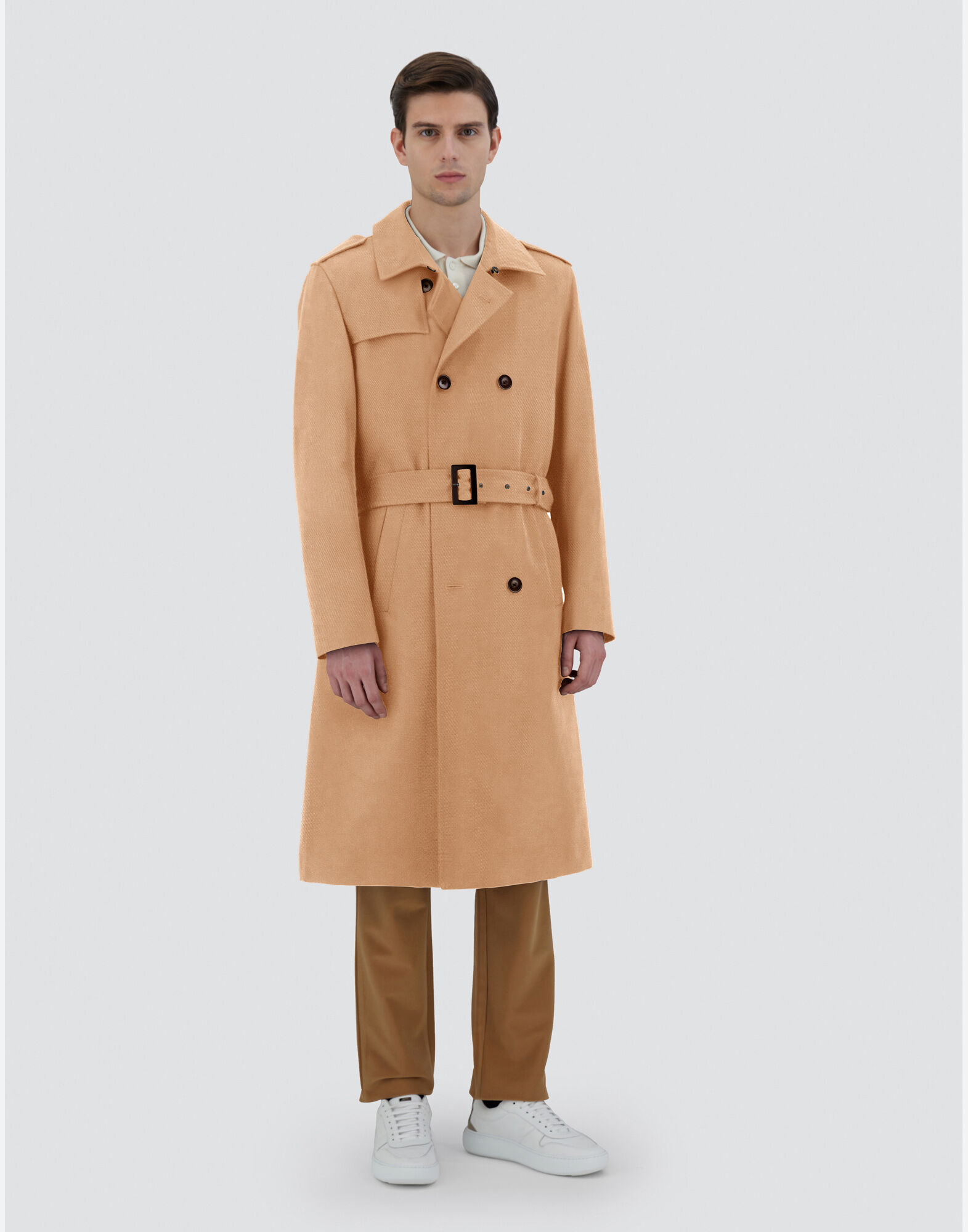 Camel raincoat outlet