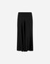 Herno RESORT SKIRT IN ENVERS SATIN Black GN00011DR127279300