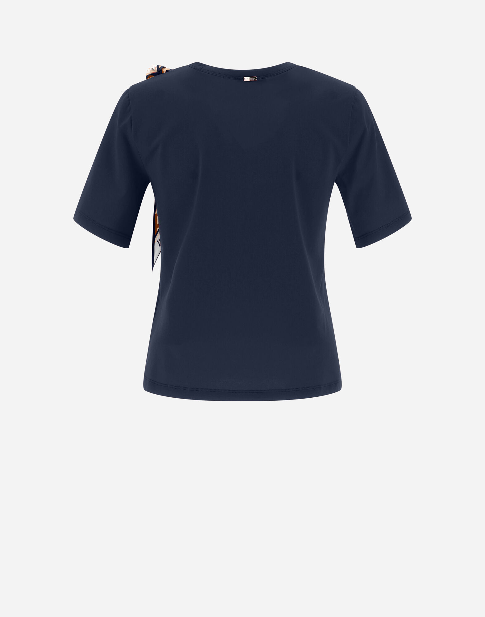 レディース BUBBLE スカーフ SUPERFINE COTTON STRETCH Tシャツ 