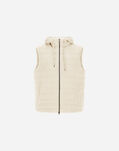 Herno SUEDE EFFECT VEST Chantilly PI001221U124541985
