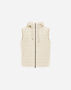 Herno SUEDE EFFECT VEST Chantilly PI001221U124541985