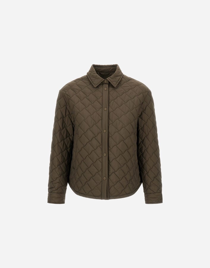 Herno ECOAGE SHACKET Green/Beige GI000351D12456Z7720