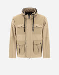 Herno FIELD JACKET IN DELON & ULTRALIGHT CREASE Sand FI000093U132182000