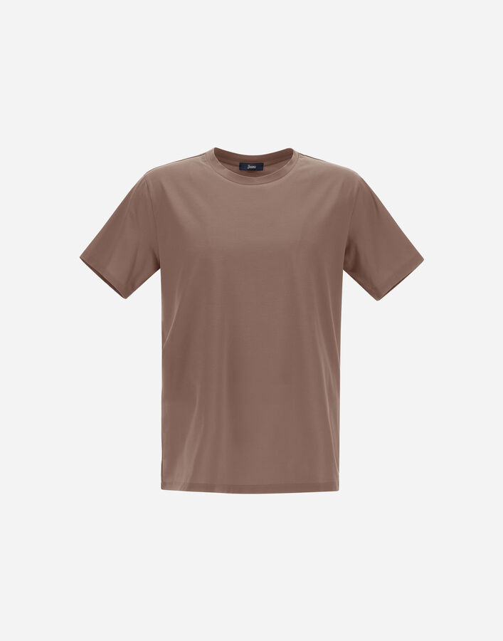 Herno SUPERFINE&nbsp;COTTON STRETCH T-SHIRT Dove Grey JG000174U520032600