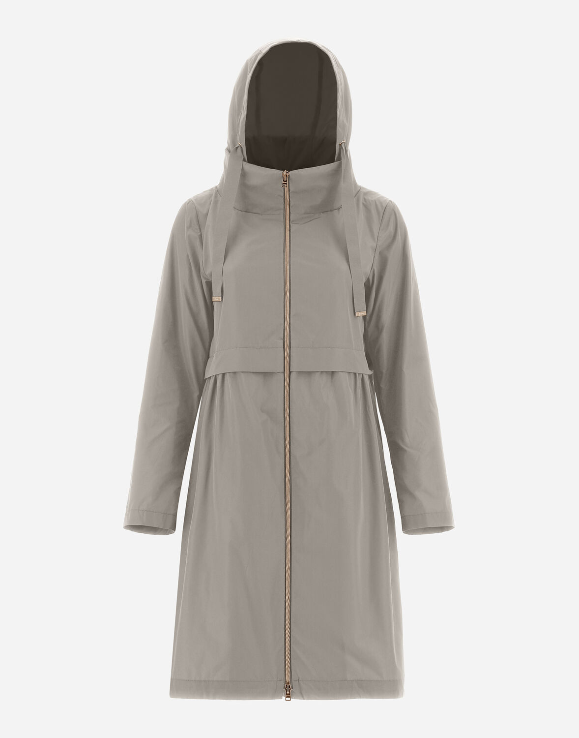 Herno Parka In New Techno Taffeta - Female Woman New Arrivals Chantilly 50