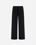 Herno TROUSERS IN 100% WOOL FLANNEL Black PT000145D334789300