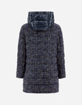 OPERATED TWEED AND NYLON ULTRALIGHT PARKA Herno product thumbnail image view 3
