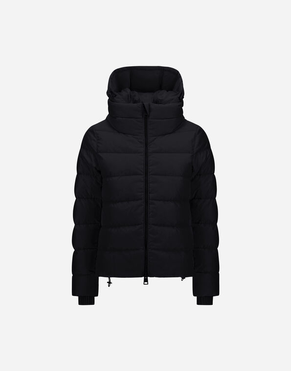 Herno HIGH-NECK JACKET IN NYLON CHAMONIX Black Espresso PI002270D12004Z9389