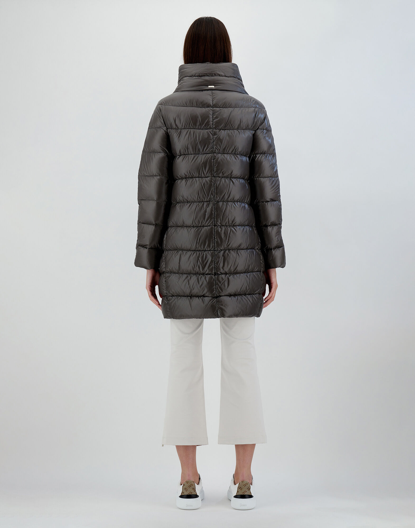 HERNO ICONICO DORA ダウンコート　42 レディース DORA グレー | Herno® (ヘルノ)