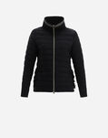 Herno NUAGE A-SHAPE WITH TAFFETA Black PC0069D192889300