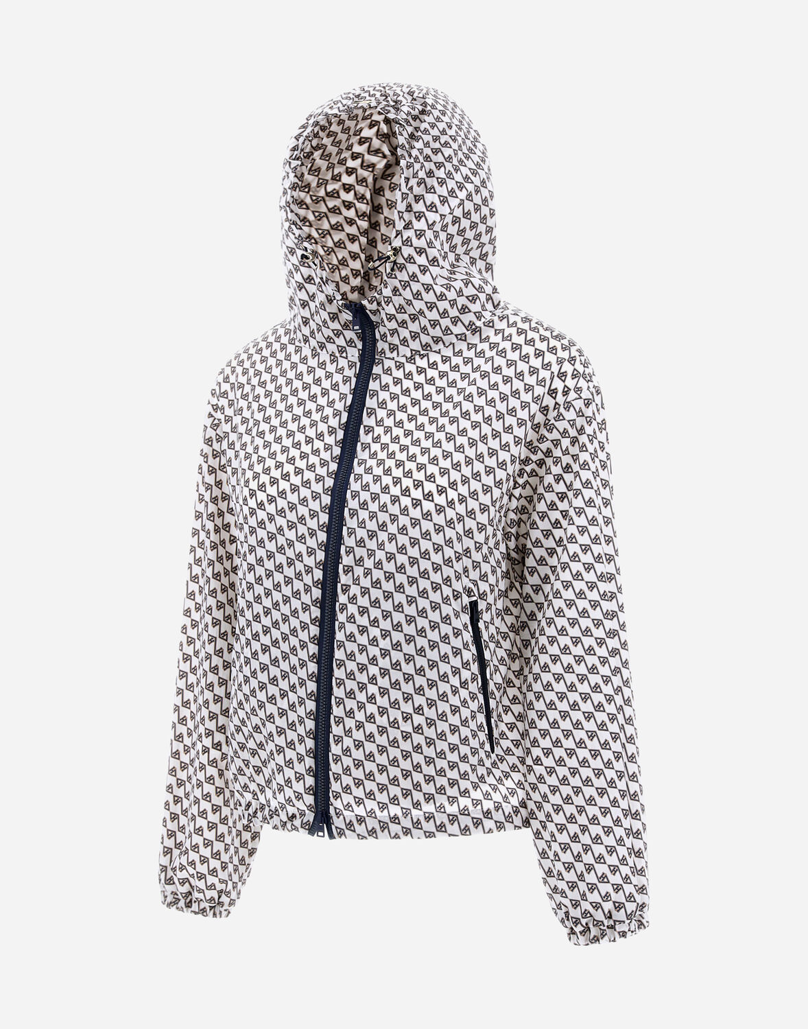 Herno Printex H ボンバージャケット In White/blue