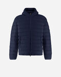 Herno RESORT BOMBER JACKET IN LIGHT NYLON STRETCH Blue PI00098UR12431SZ9201