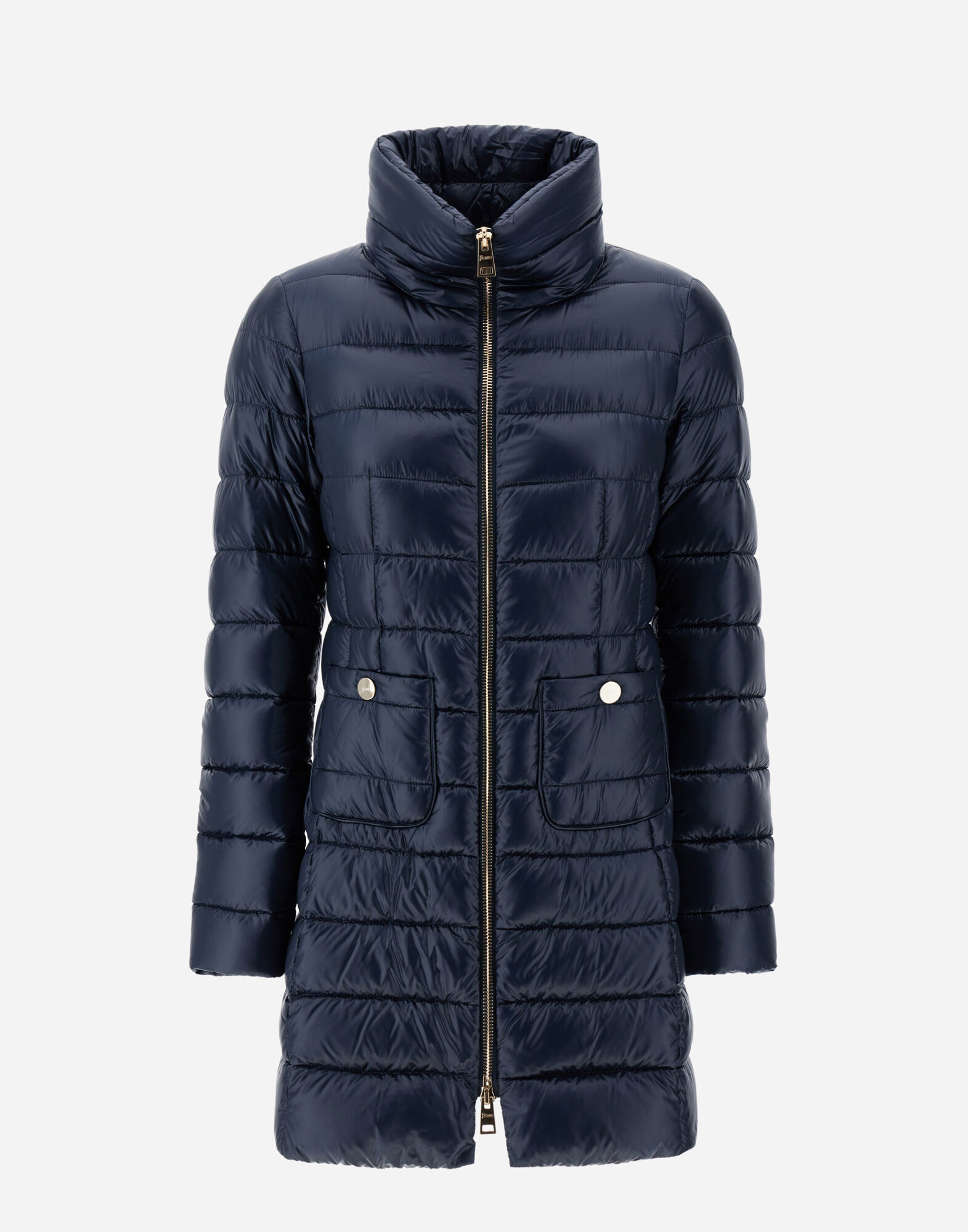 Herno navy coat discount