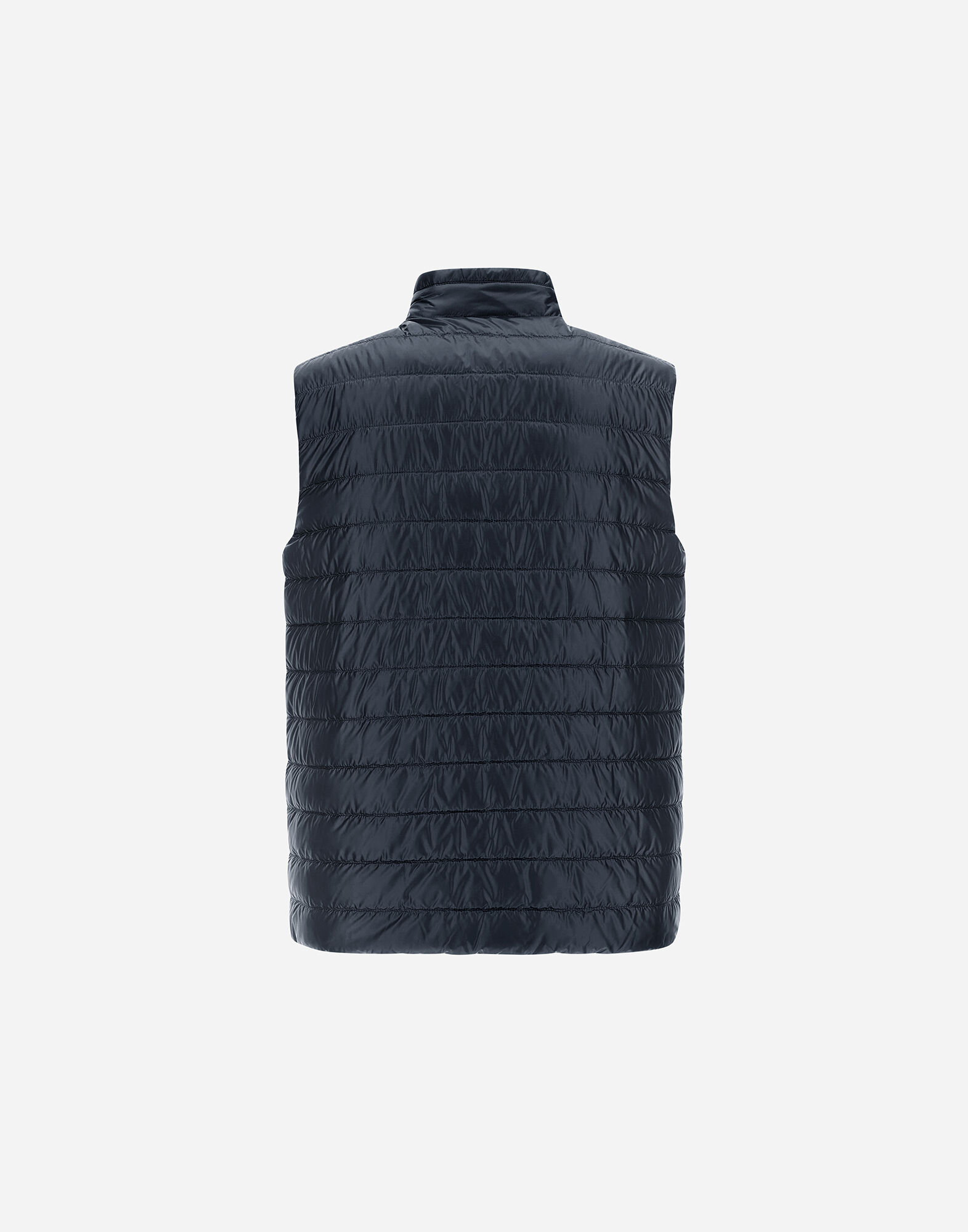 TWO-TONE REVERSIBLE NYLON ULTRALIGHT VEST in Light Blue for