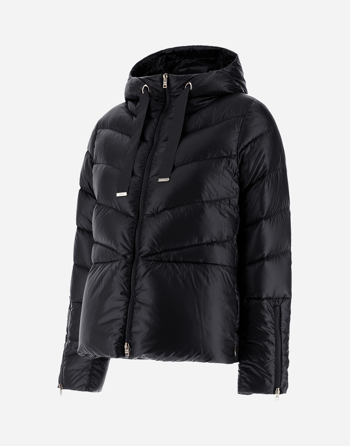 Herno ウルトラライトナイロン コート In Black