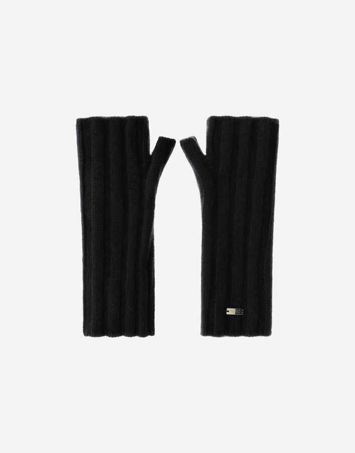 Herno CASHMERE GLOVES Black MANIC006D710549300