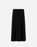 Herno SKIRT IN MATT CREPE SATIN Black GN000093D127559300