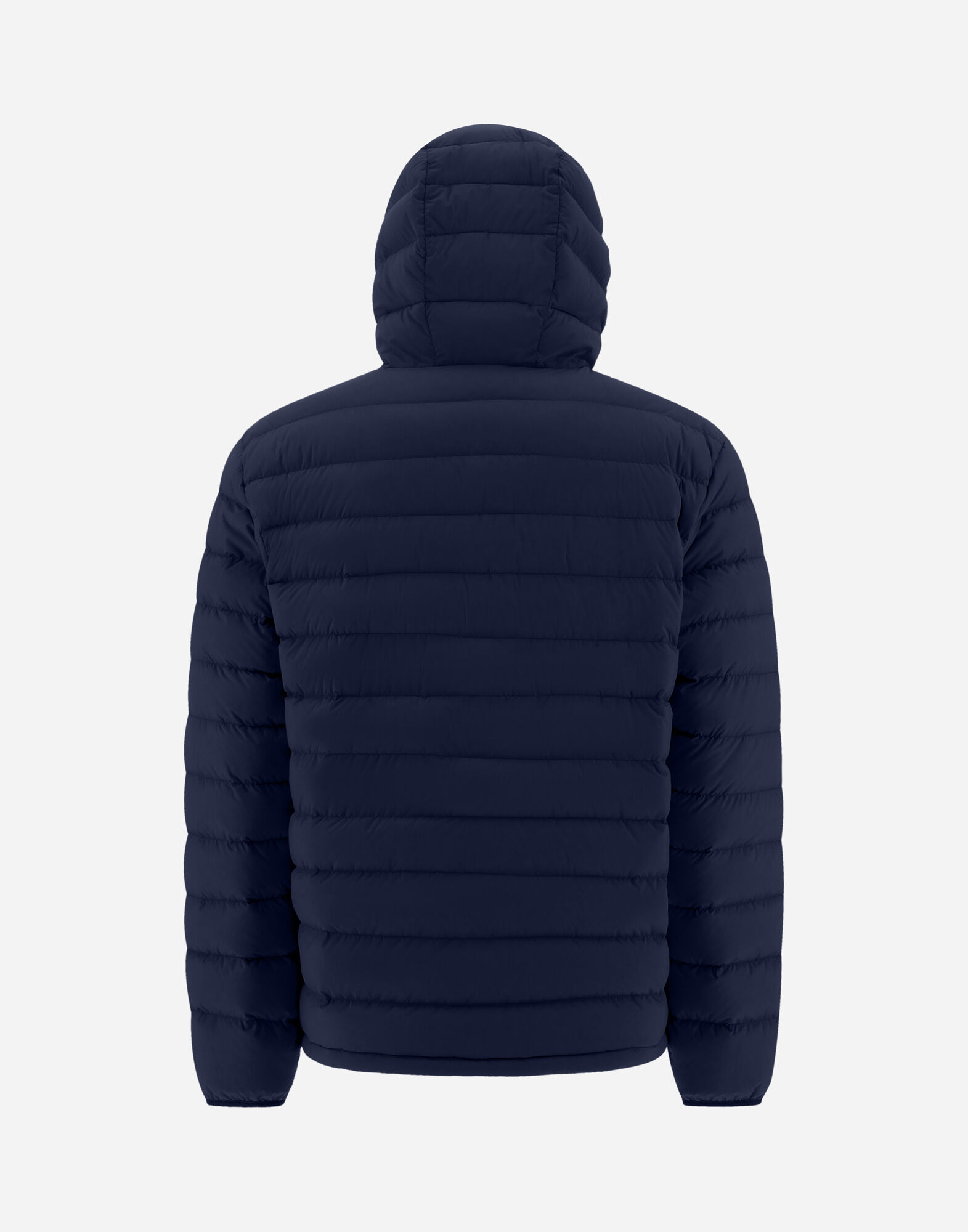 Herno Resort hooded wool jacket - Blue