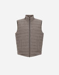 Herno CASHMERE AND SILK VEST Dove Grey PI001208U380872600