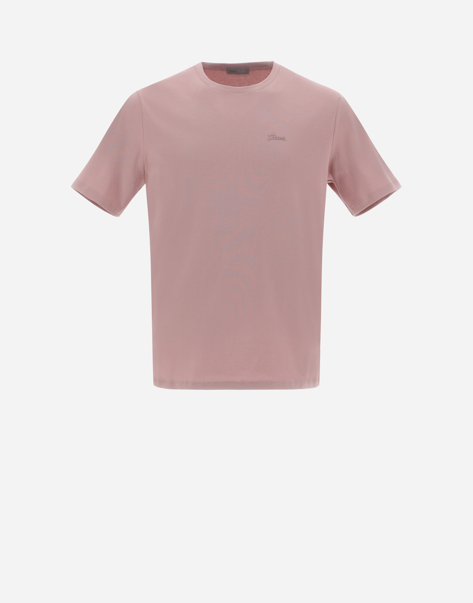 RESORT T SHIRT IN BASIC COTTON in Pink for Men Herno