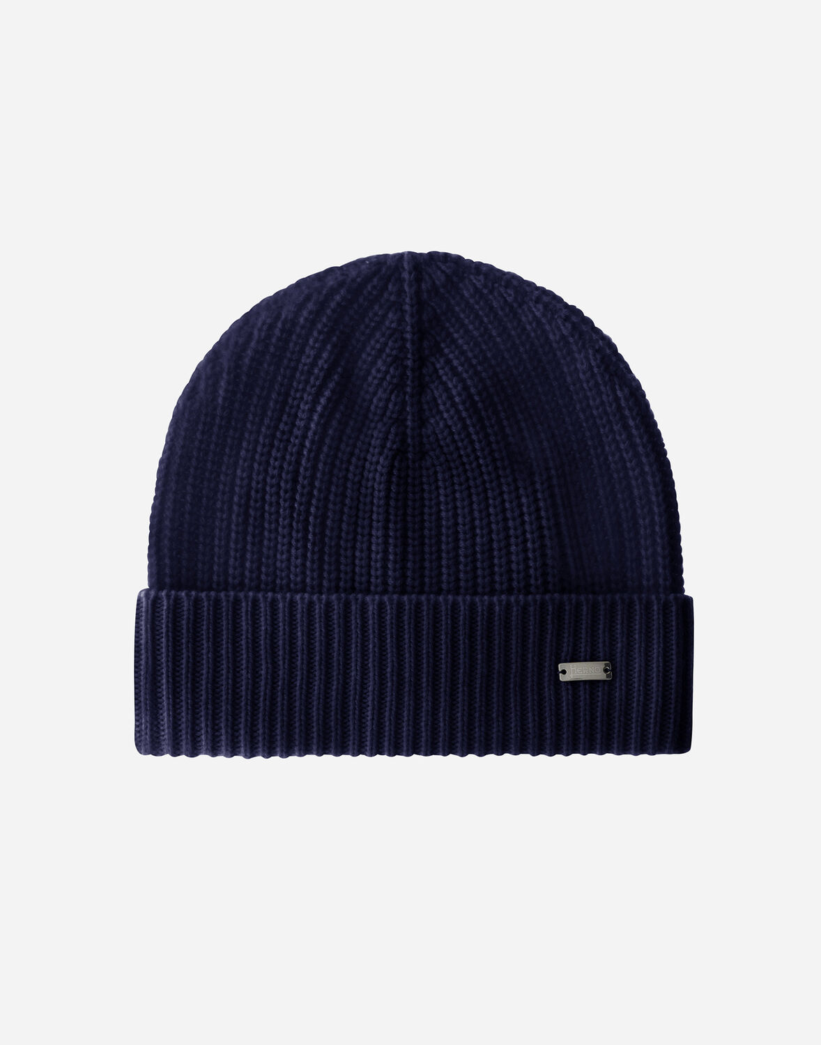 Herno エタニティ カシミヤ ニットキャップ In Navy Blue