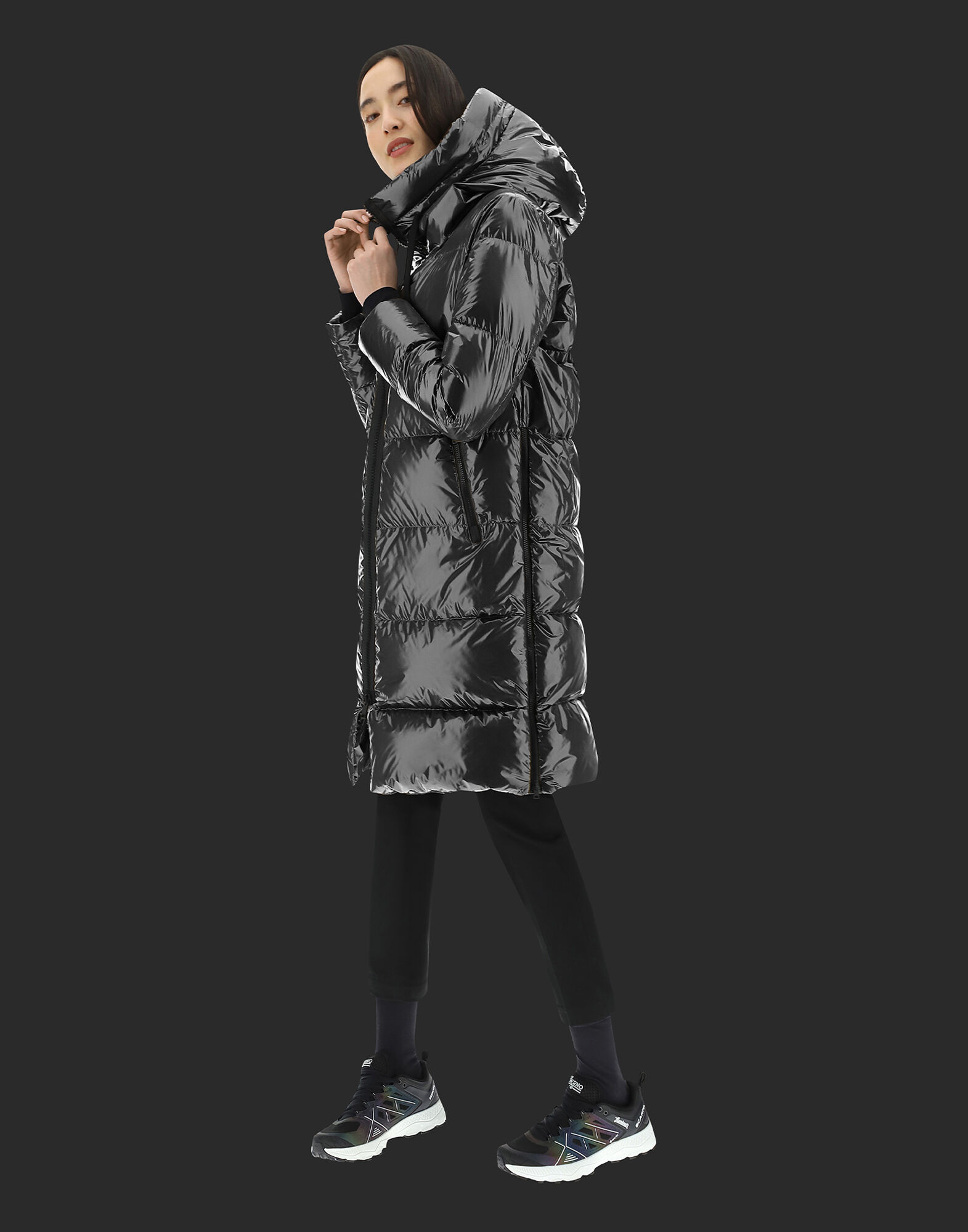 LAMINAR GLAZED RIPSTOP PARKA