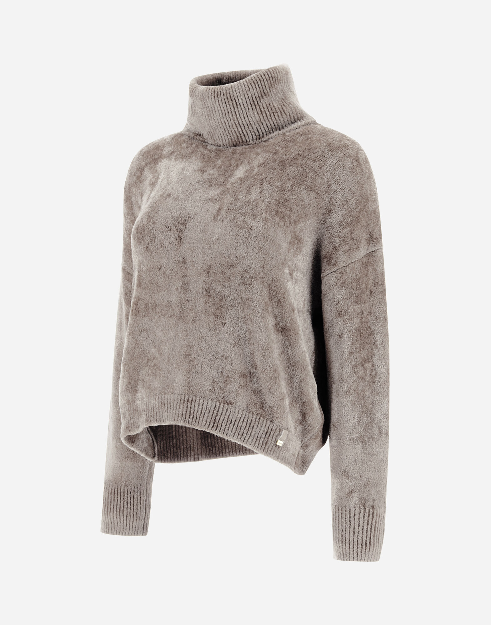 Turtleneck chenille outlet sweater