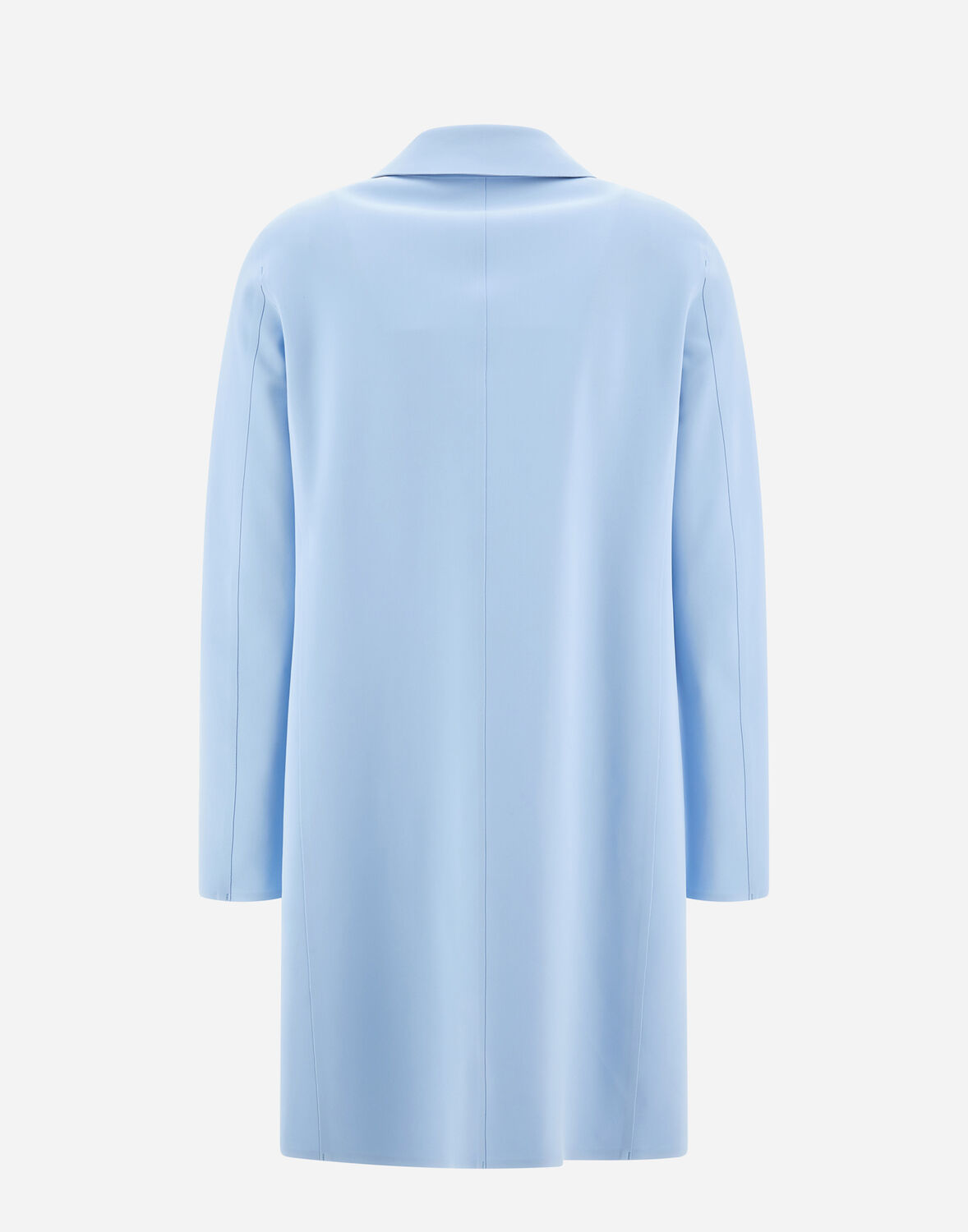 Herno First Act Pef Coat In Light Blue