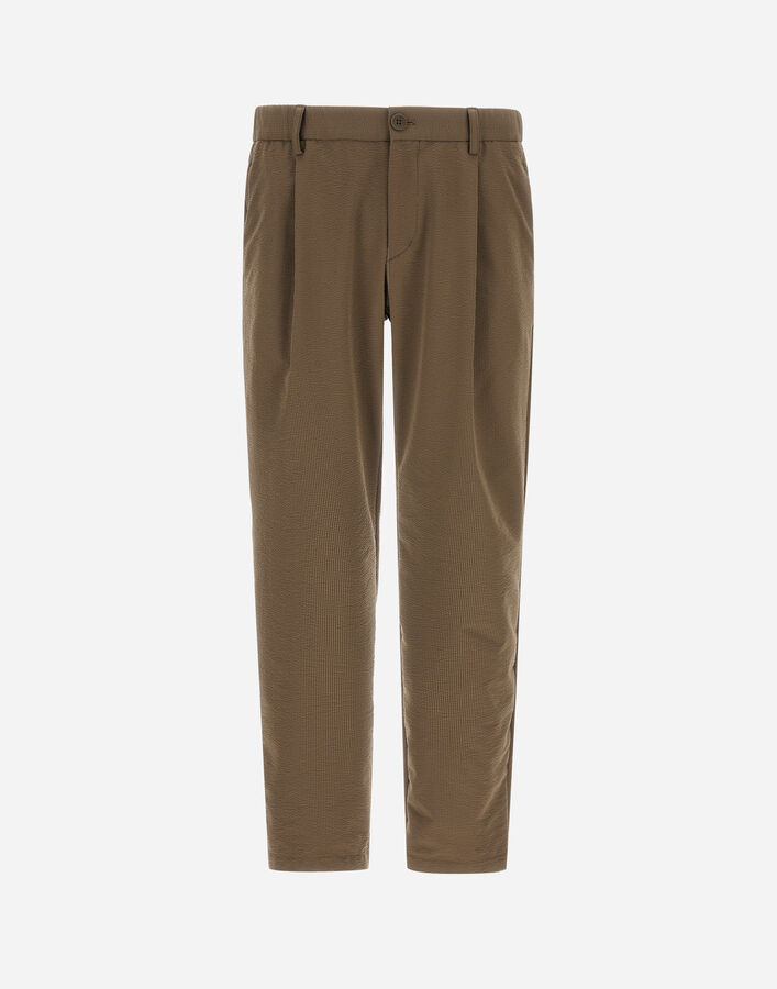 Herno SEER-CREASE TROUSERS Military Green PT000093U126847745