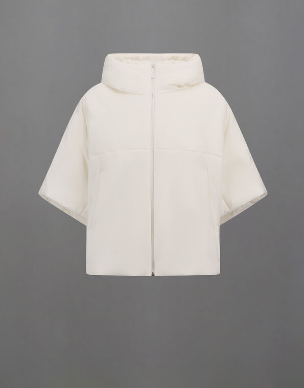 Herno LAMINAR PONCHO IN SOFT INSULATED White MAN0005DL128531006