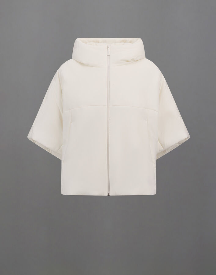 Herno LAMINAR PONCHO IN SOFT INSULATED White MAN0005DL128531006