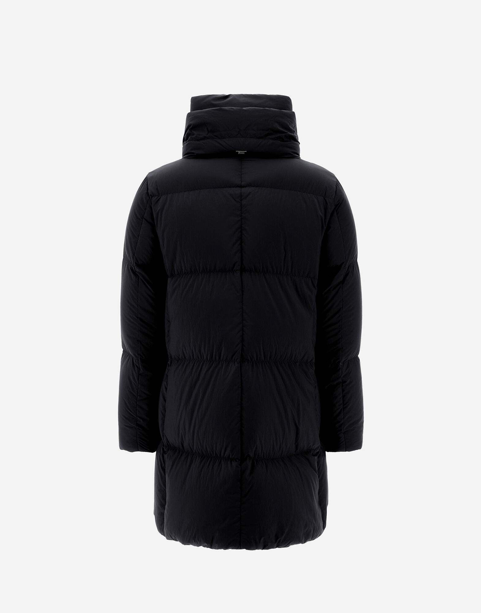 レディース エコアージュ Aシェイプ コート ブラック | Herno® (ヘルノ)