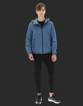 Herno LAMINAR OPALESCENT BOMBER Light Blue GI070UL123789002