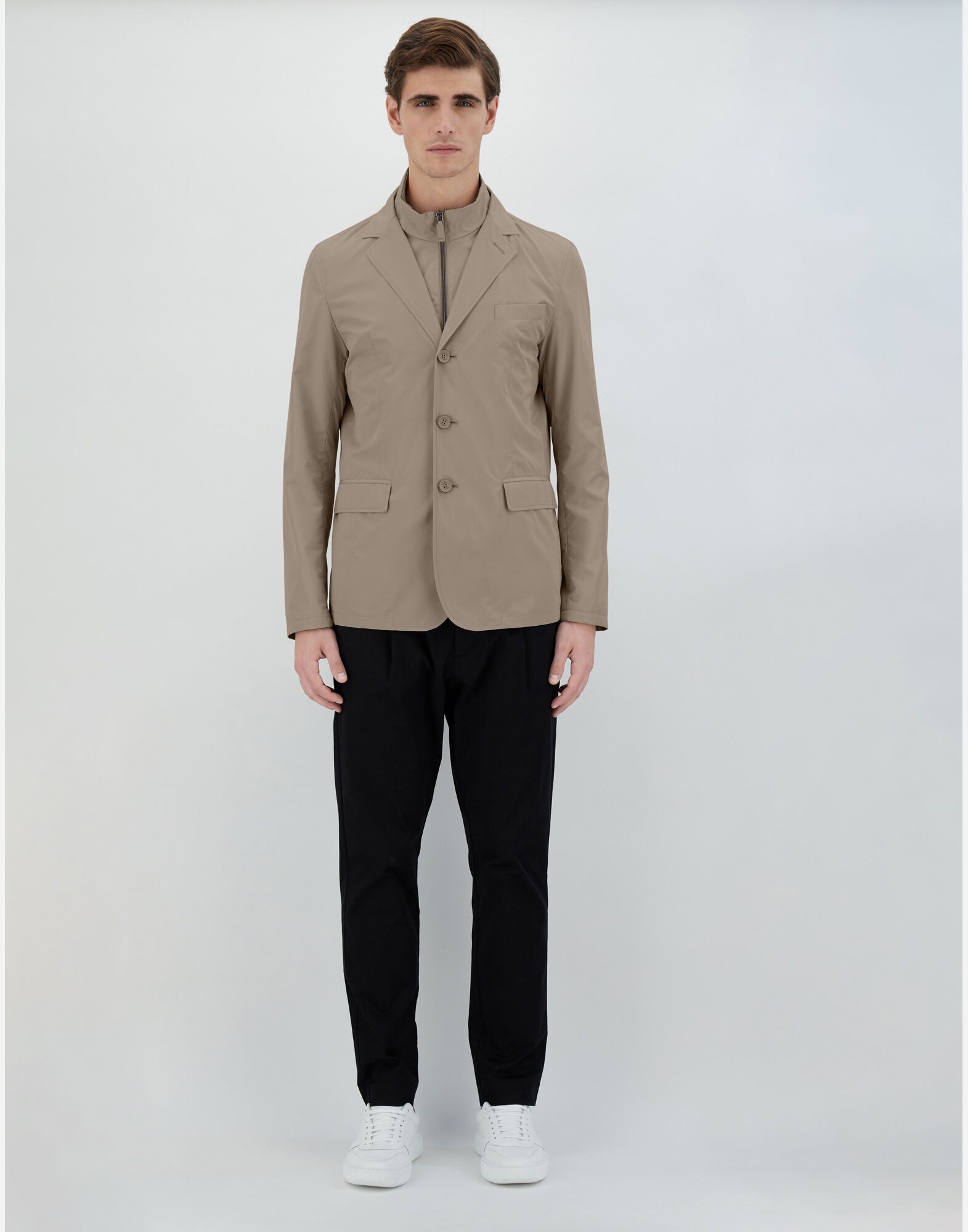 BLAZER IN BYRON in Light Taupe for Men | Herno®