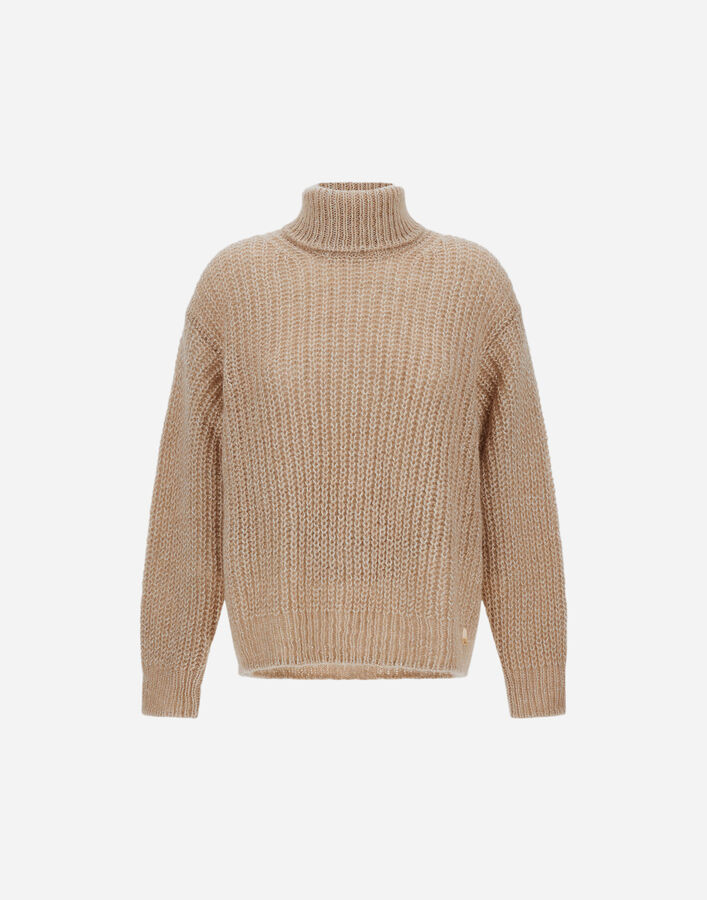 Herno SWEATER IN BRIGHT WOOL BLEND Chantilly ML000061D760521985