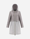 Herno NYLON ULTRALIGHT AND TECHNO TAFFETA PARKA Light Grey PI1249D120179408
