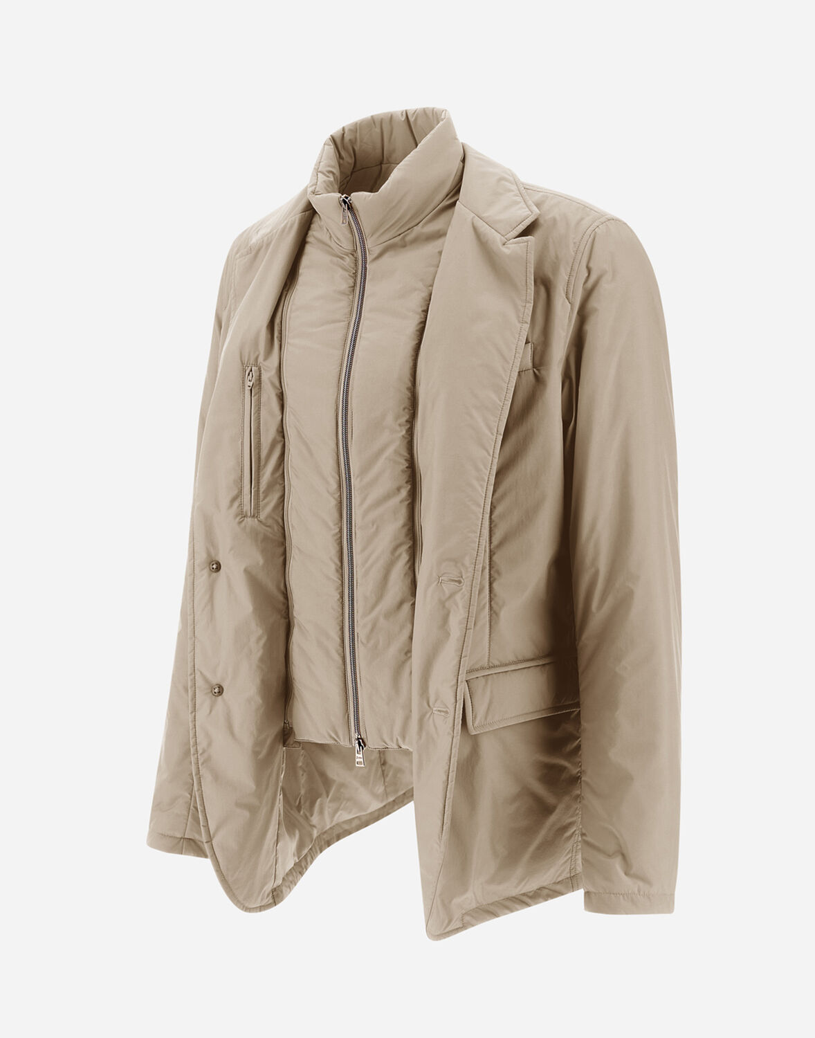 Herno Blazer In Ecoage In Chantilly